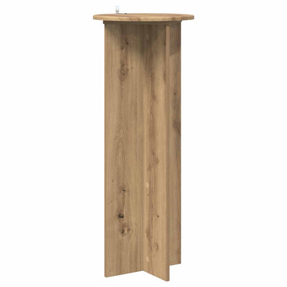 vidaXL Plant Stand 2 pcs Artisan Oak Ø40 x 100 cm Engineered Wood