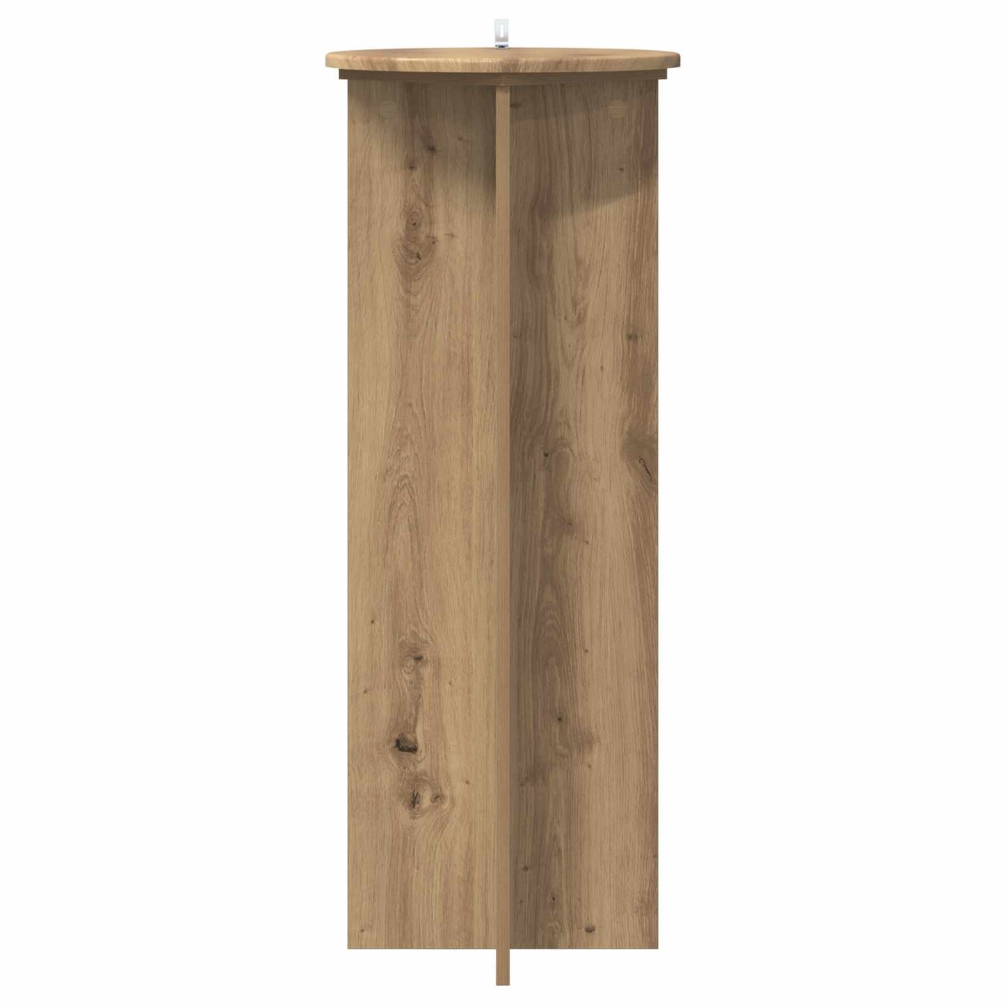 vidaXL Plant Stand 2 pcs Artisan Oak Ø40 x 100 cm Engineered Wood