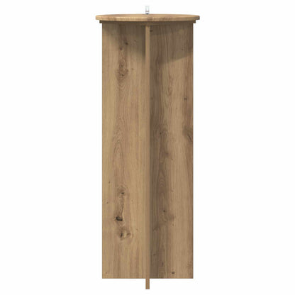 vidaXL Plant Stand 2 pcs Artisan Oak Ø40 x 100 cm Engineered Wood