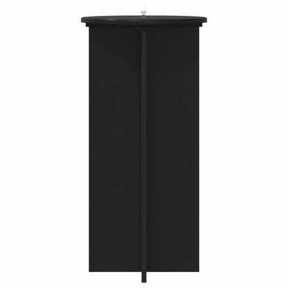 vidaXL Plant Stand 2 pcs Black 40 x 40 x 80 cm Engineered Wood
