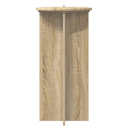 vidaXL Plant Stand 2 pcs Sonoma Oak 40 x 40 x 80 cm Engineered Wood