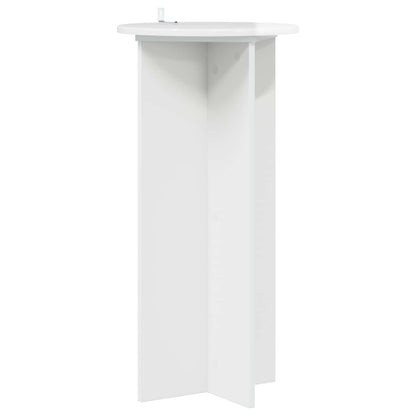 vidaXL Plant Stand 2 pcs High Gloss White 40 x 40 x 80 cm