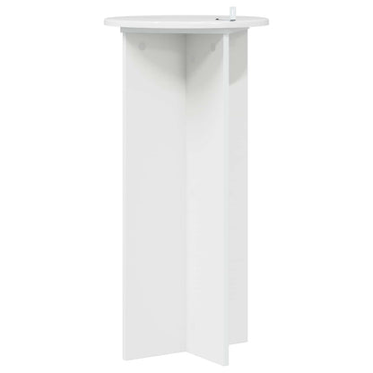 vidaXL Plant Stand 2 pcs High Gloss White 40 x 40 x 80 cm