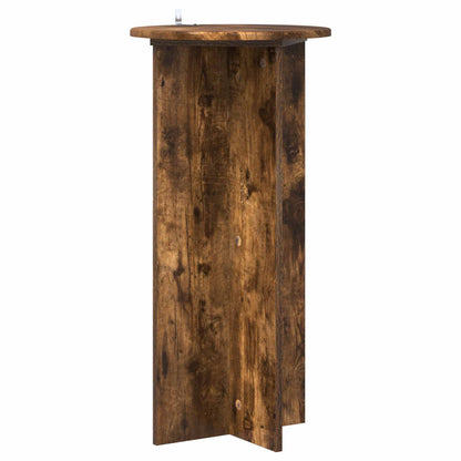 vidaXL Plant Stand 2 pcs Smoked Oak 40 x 40 x 80 cm Engineered Wood