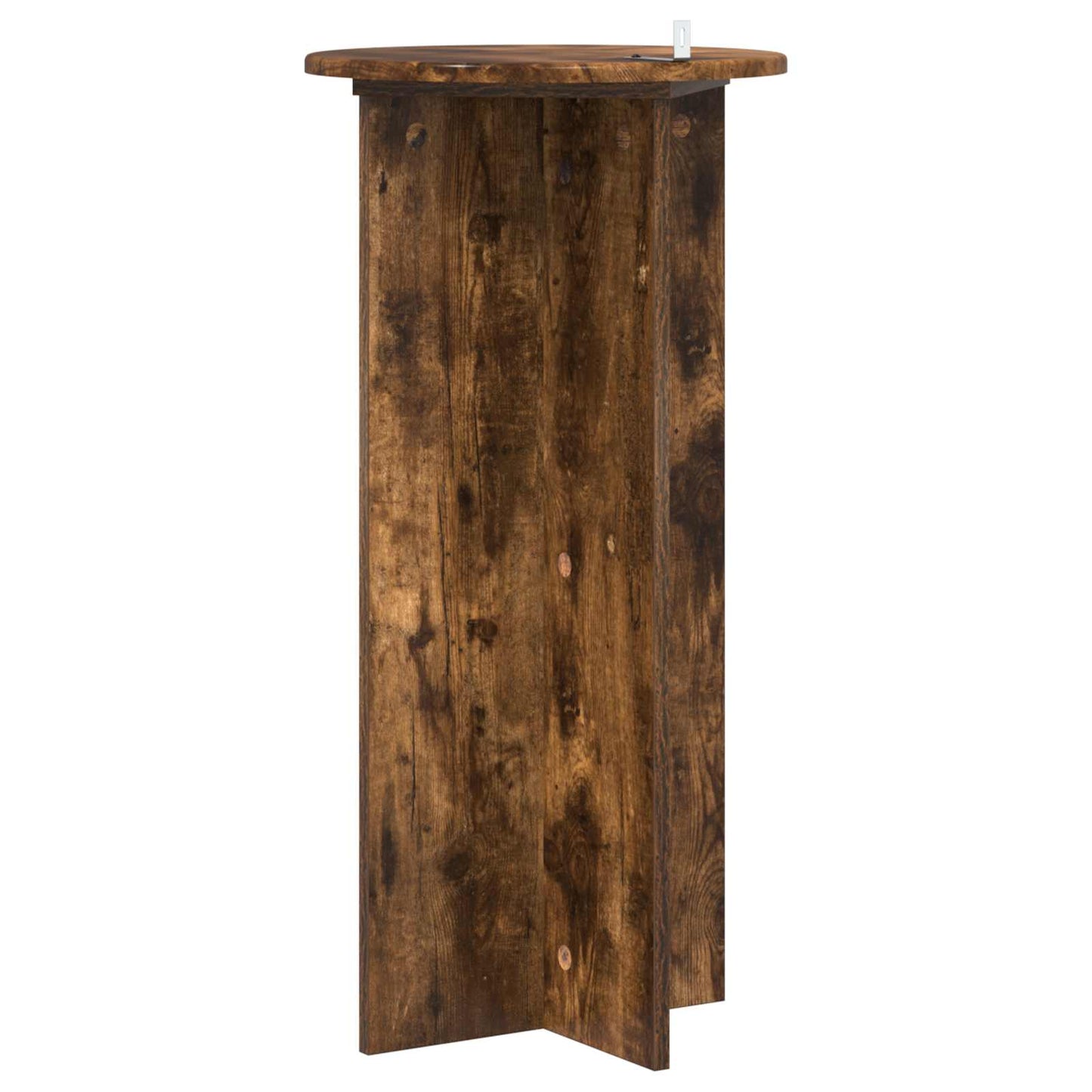 vidaXL Plant Stand 2 pcs Smoked Oak 40 x 40 x 80 cm Engineered Wood