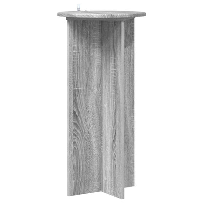 vidaXL Plant Stand 2 pcs Grey Sonoma 40 x 40 x 80 cm Engineered Wood