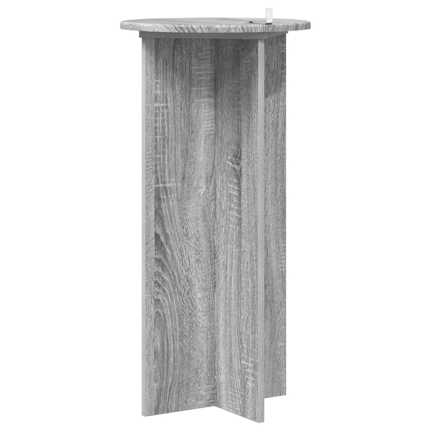 vidaXL Plant Stand 2 pcs Grey Sonoma 40 x 40 x 80 cm Engineered Wood