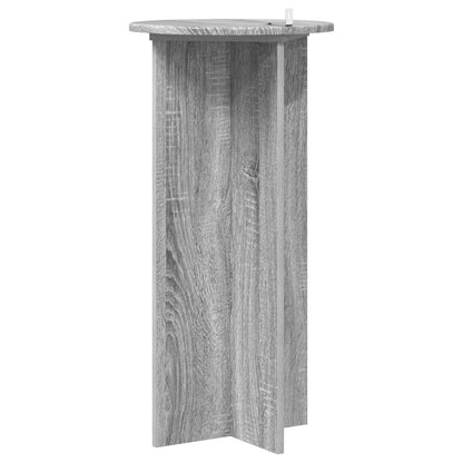 vidaXL Plant Stand 2 pcs Grey Sonoma 40 x 40 x 80 cm Engineered Wood