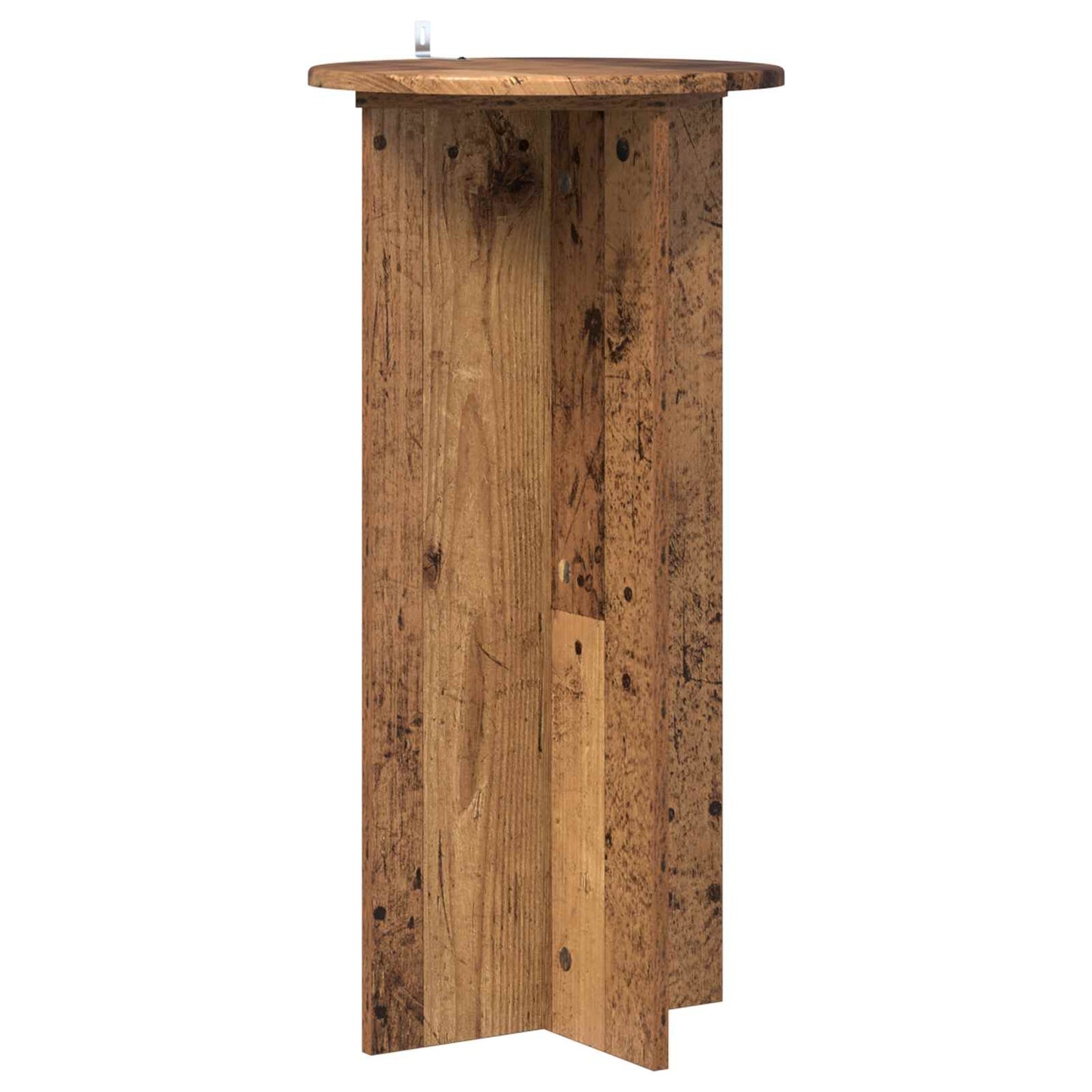 vidaXL Plant Stand 2 pcs Old Wood 40 x 40 x 80 cm Engineered Wood