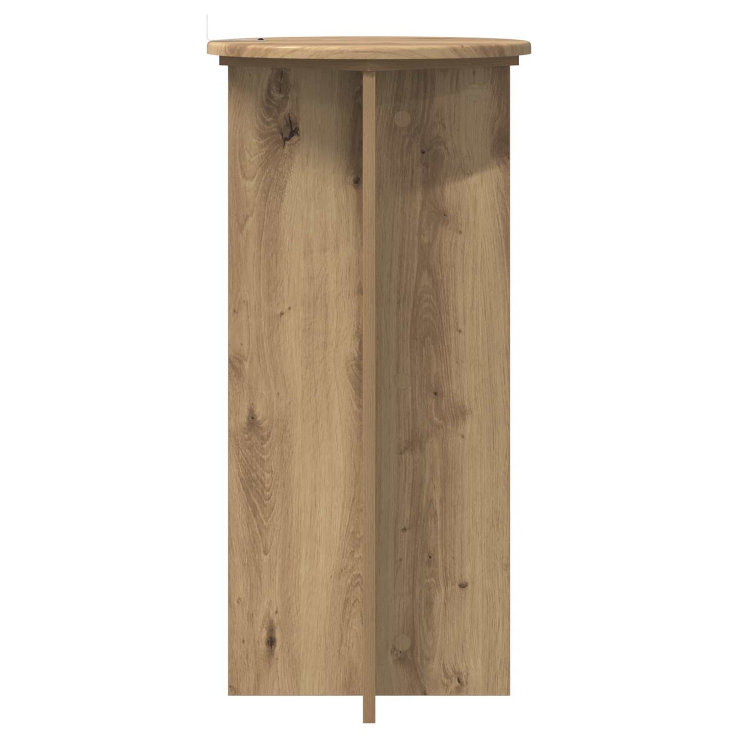 vidaXL Plant Stand 2 pcs Artisan Oak 40 x 40 x 80 cm Engineered Wood
