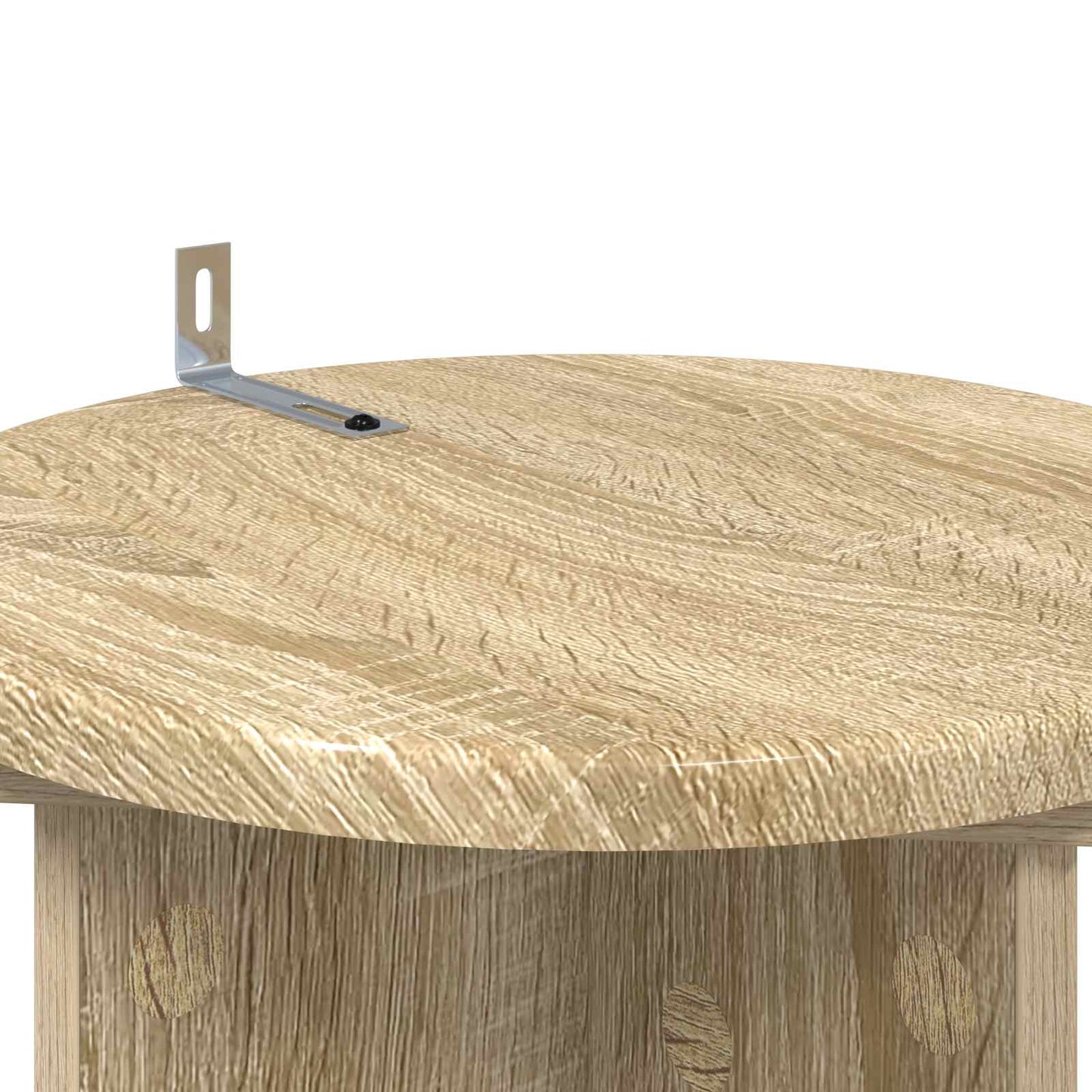 vidaXL Plant Stand 2 pcs Sonoma Oak 29.5 x 29.5 x 60 cm