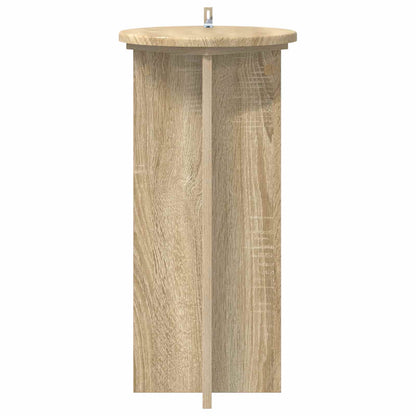 vidaXL Plant Stand 2 pcs Sonoma Oak 29.5 x 29.5 x 60 cm