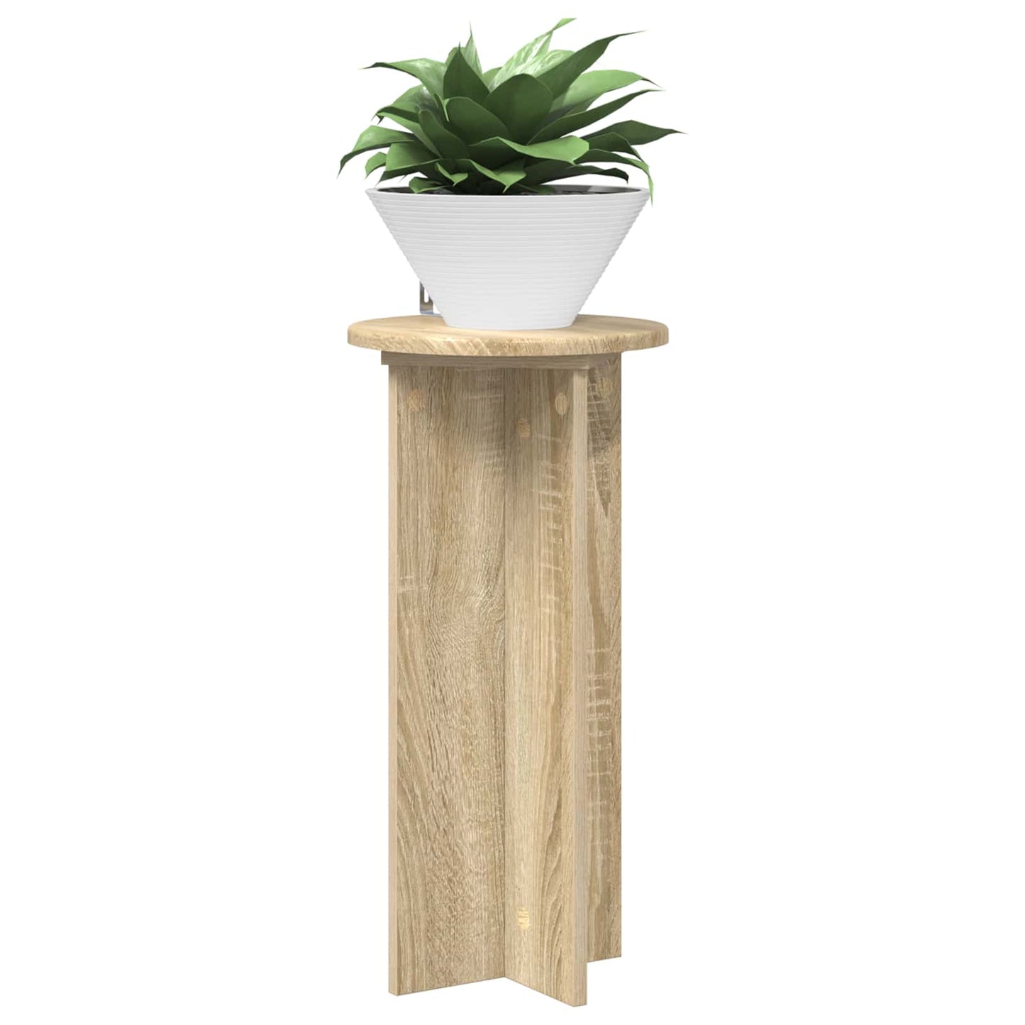 vidaXL Plant Stand 2 pcs Sonoma Oak 29.5 x 29.5 x 60 cm