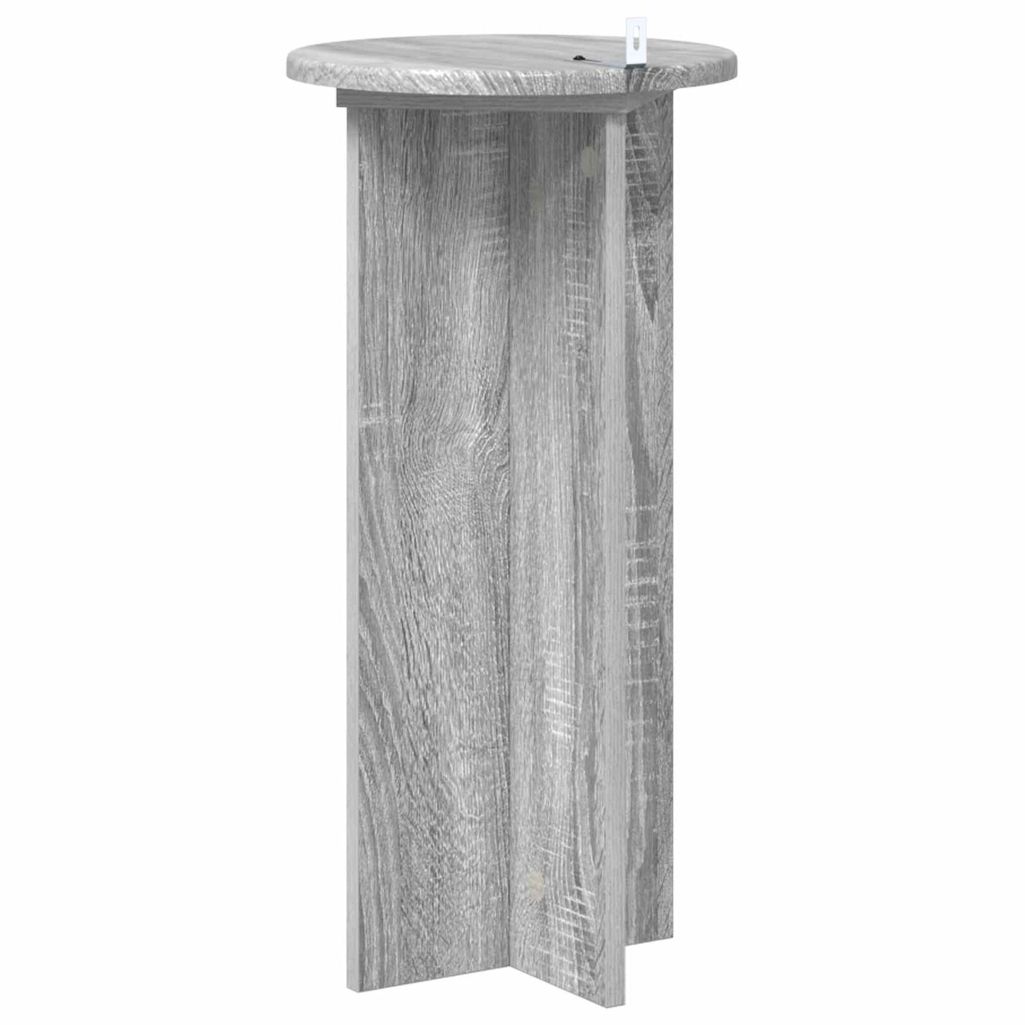 vidaXL Plant Stand 2 pcs Grey Sonoma 29.5 x 29.5 x 60 cm