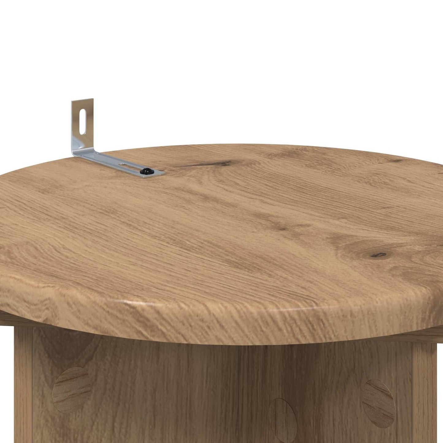 vidaXL Plant Stand 2 pcs Artisan Oak 29.5 x 29.5 x 60 cm