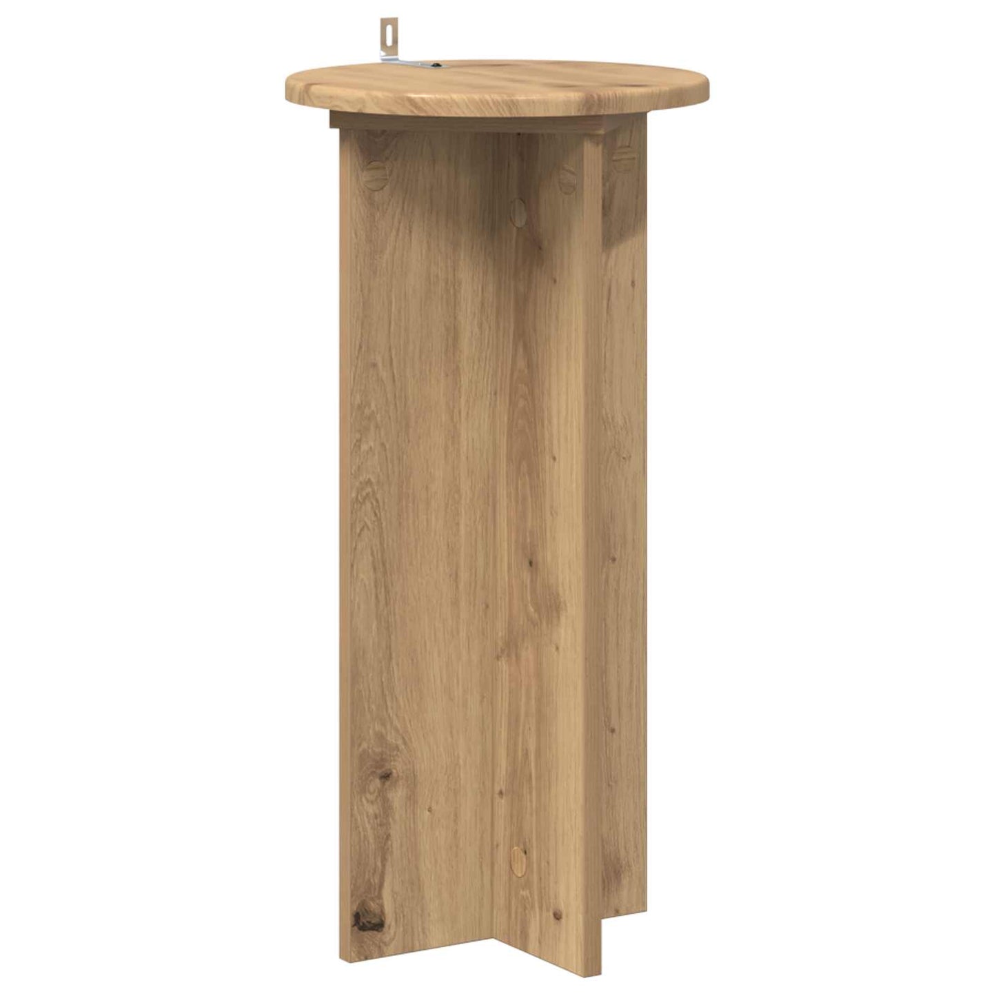 vidaXL Plant Stand 2 pcs Artisan Oak 29.5 x 29.5 x 60 cm