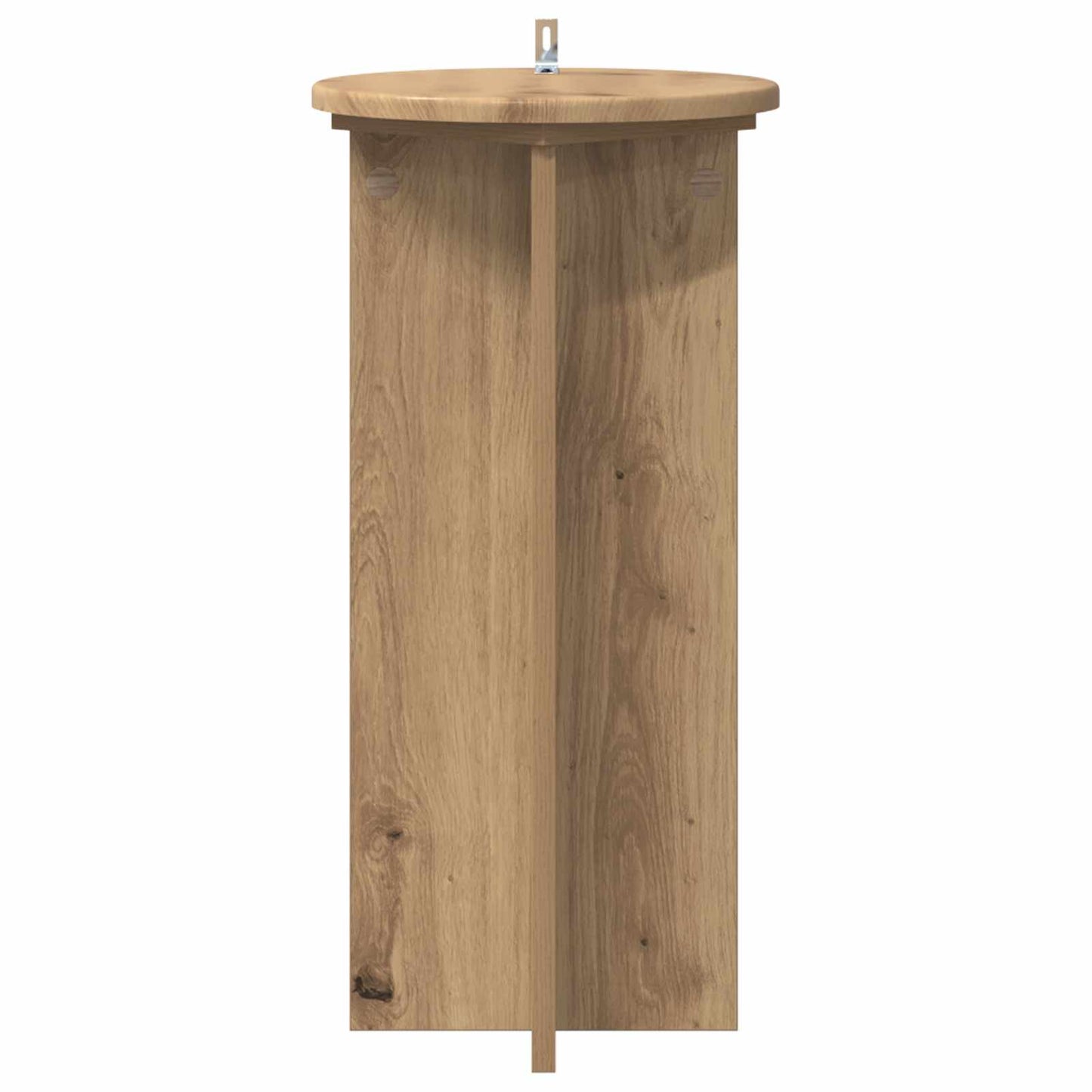 vidaXL Plant Stand 2 pcs Artisan Oak 29.5 x 29.5 x 60 cm