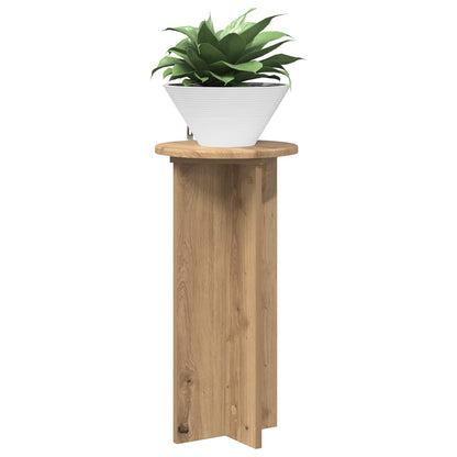 vidaXL Plant Stand 2 pcs Artisan Oak 29.5 x 29.5 x 60 cm
