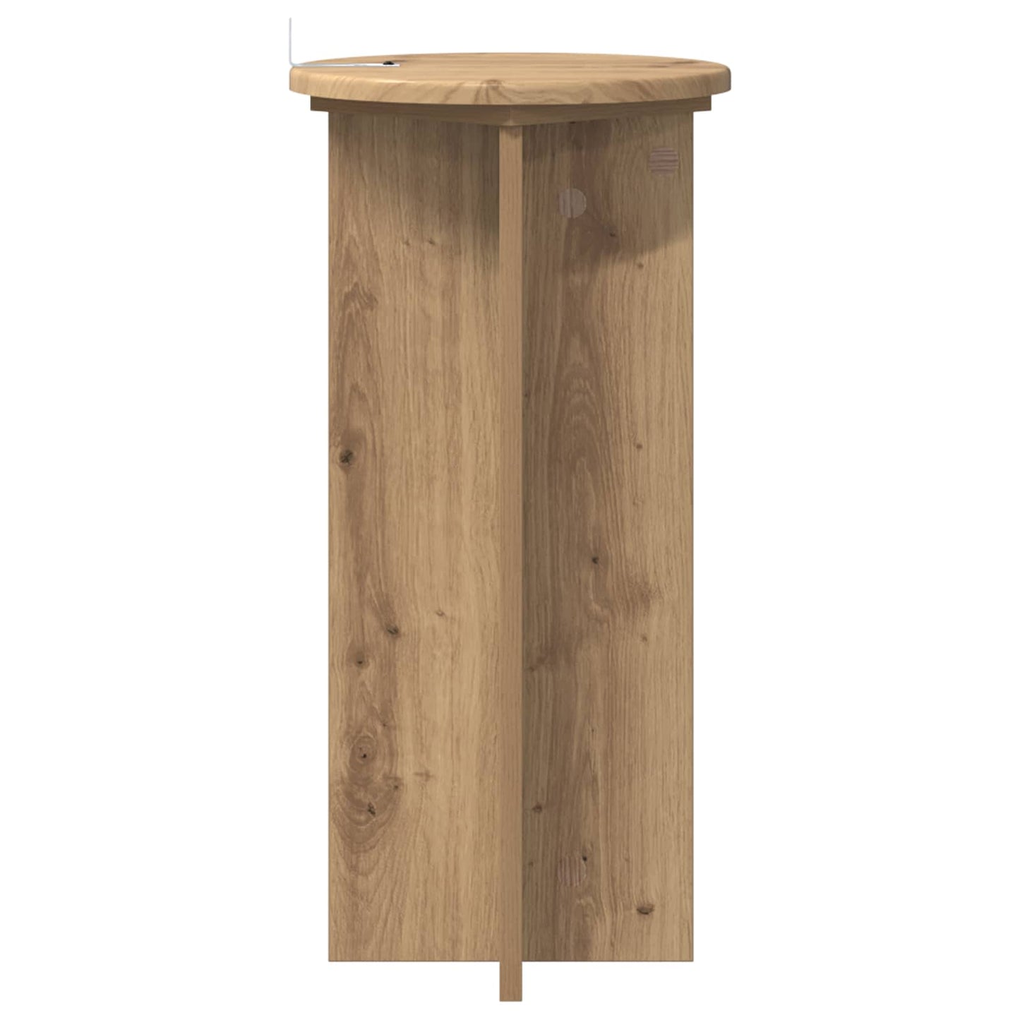vidaXL Plant Stand 2 pcs Artisan Oak 29.5 x 29.5 x 60 cm