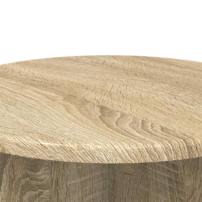 vidaXL Plant Stand 2 pcs Sonoma Oak 40 x 40 x 40 cm Engineered Wood