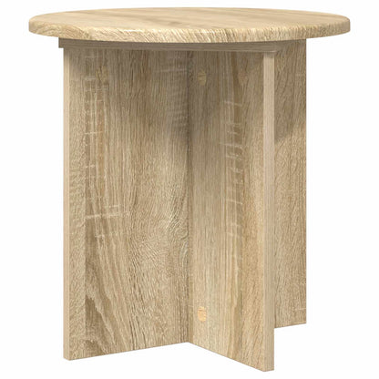 vidaXL Plant Stand 2 pcs Sonoma Oak 40 x 40 x 40 cm Engineered Wood