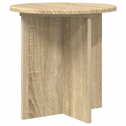vidaXL Plant Stand 2 pcs Sonoma Oak 40 x 40 x 40 cm Engineered Wood