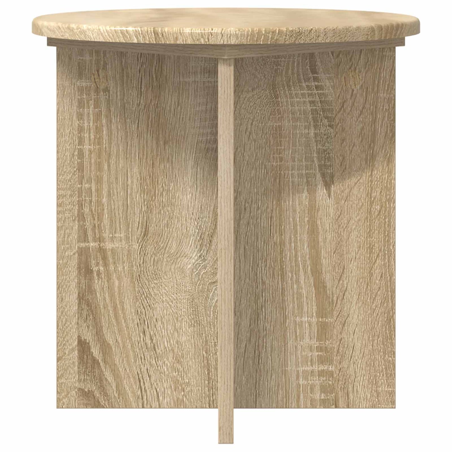 vidaXL Plant Stand 2 pcs Sonoma Oak 40 x 40 x 40 cm Engineered Wood
