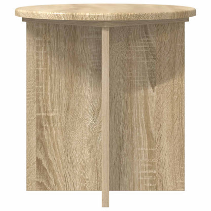 vidaXL Plant Stand 2 pcs Sonoma Oak 40 x 40 x 40 cm Engineered Wood
