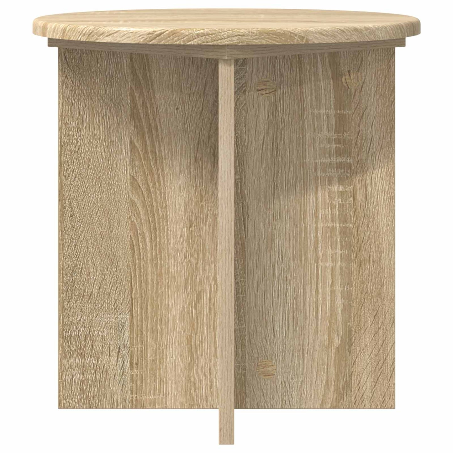 vidaXL Plant Stand 2 pcs Sonoma Oak 40 x 40 x 40 cm Engineered Wood