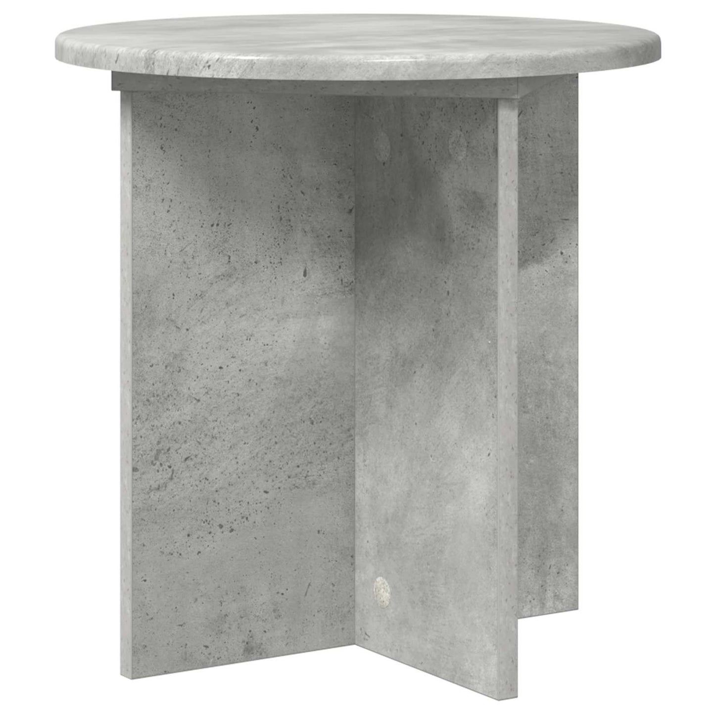 vidaXL Plant Stand 2 pcs Concrete Grey 40 x 40 x 40 cm Engineered Wood