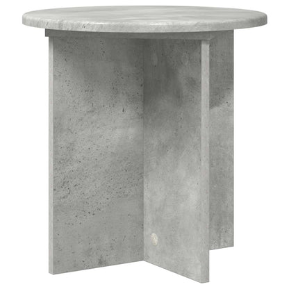 vidaXL Plant Stand 2 pcs Concrete Grey 40 x 40 x 40 cm Engineered Wood