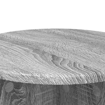vidaXL Plant Stand 2 pcs Grey Sonoma 40 x 40 x 40 cm Engineered Wood