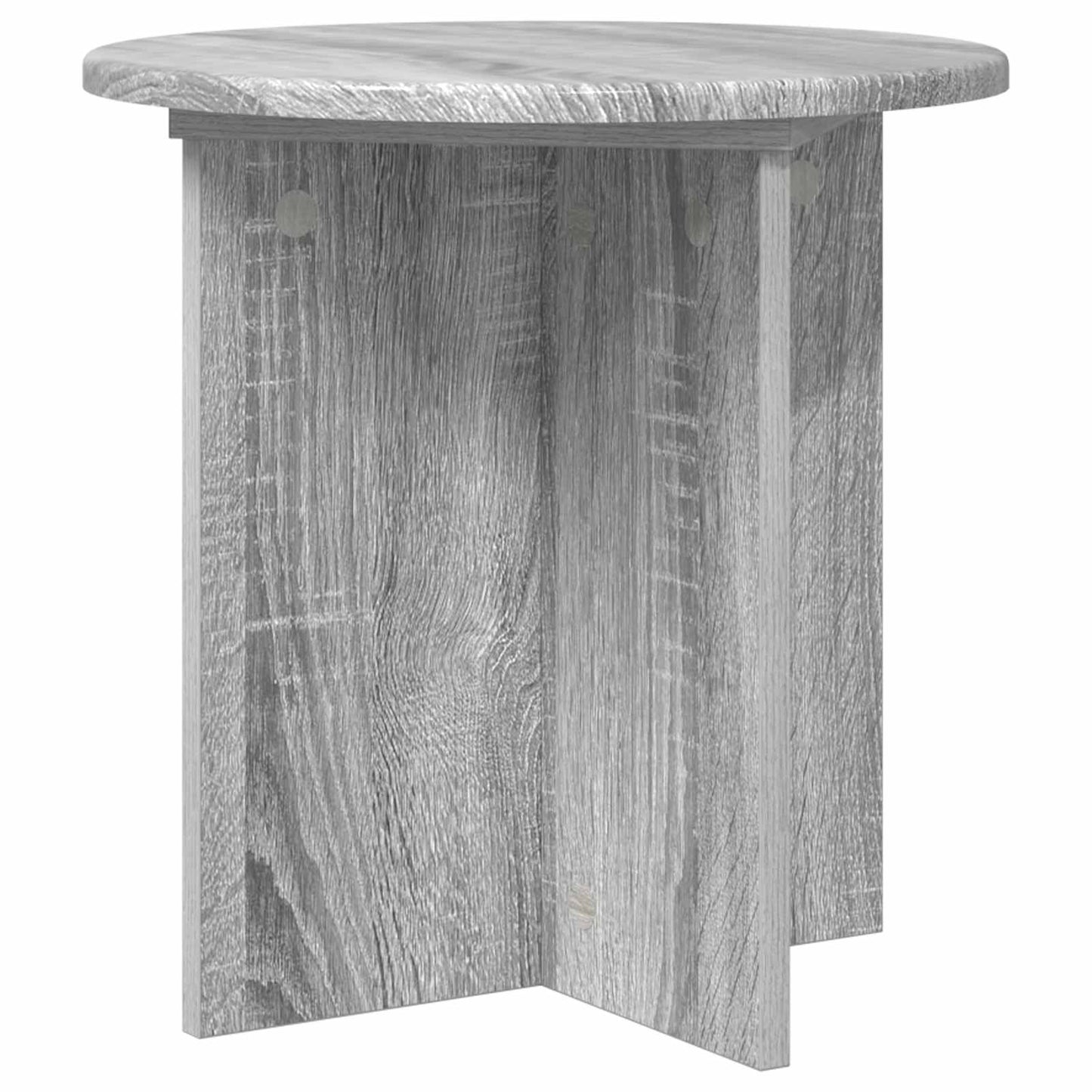 vidaXL Plant Stand 2 pcs Grey Sonoma 40 x 40 x 40 cm Engineered Wood