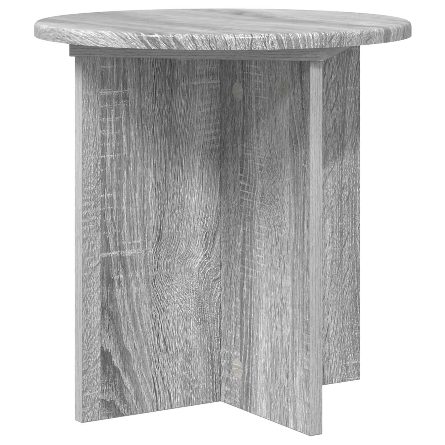vidaXL Plant Stand 2 pcs Grey Sonoma 40 x 40 x 40 cm Engineered Wood