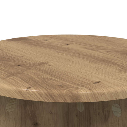 vidaXL Plant Stand 2 pcs Artisan Oak 40 x 40 x 40 cm Engineered Wood