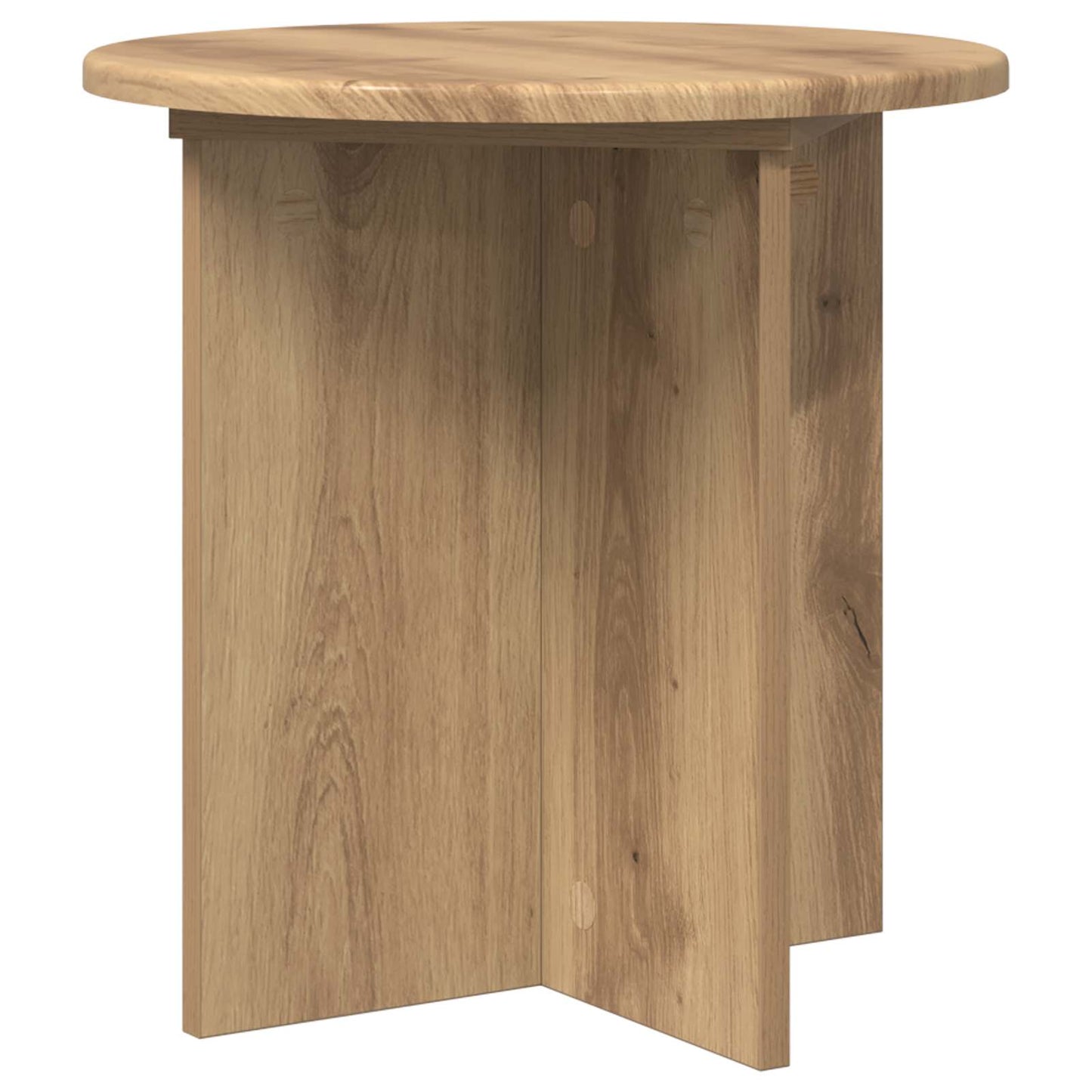 vidaXL Plant Stand 2 pcs Artisan Oak 40 x 40 x 40 cm Engineered Wood