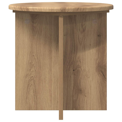 vidaXL Plant Stand 2 pcs Artisan Oak 40 x 40 x 40 cm Engineered Wood