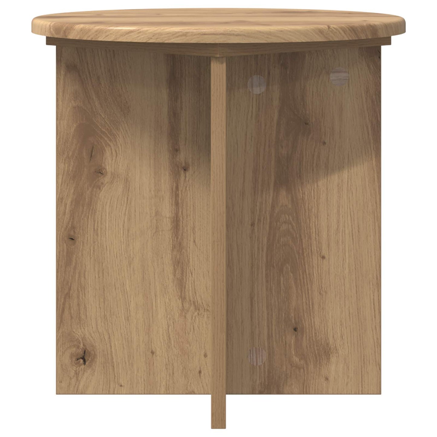 vidaXL Plant Stand 2 pcs Artisan Oak 40 x 40 x 40 cm Engineered Wood