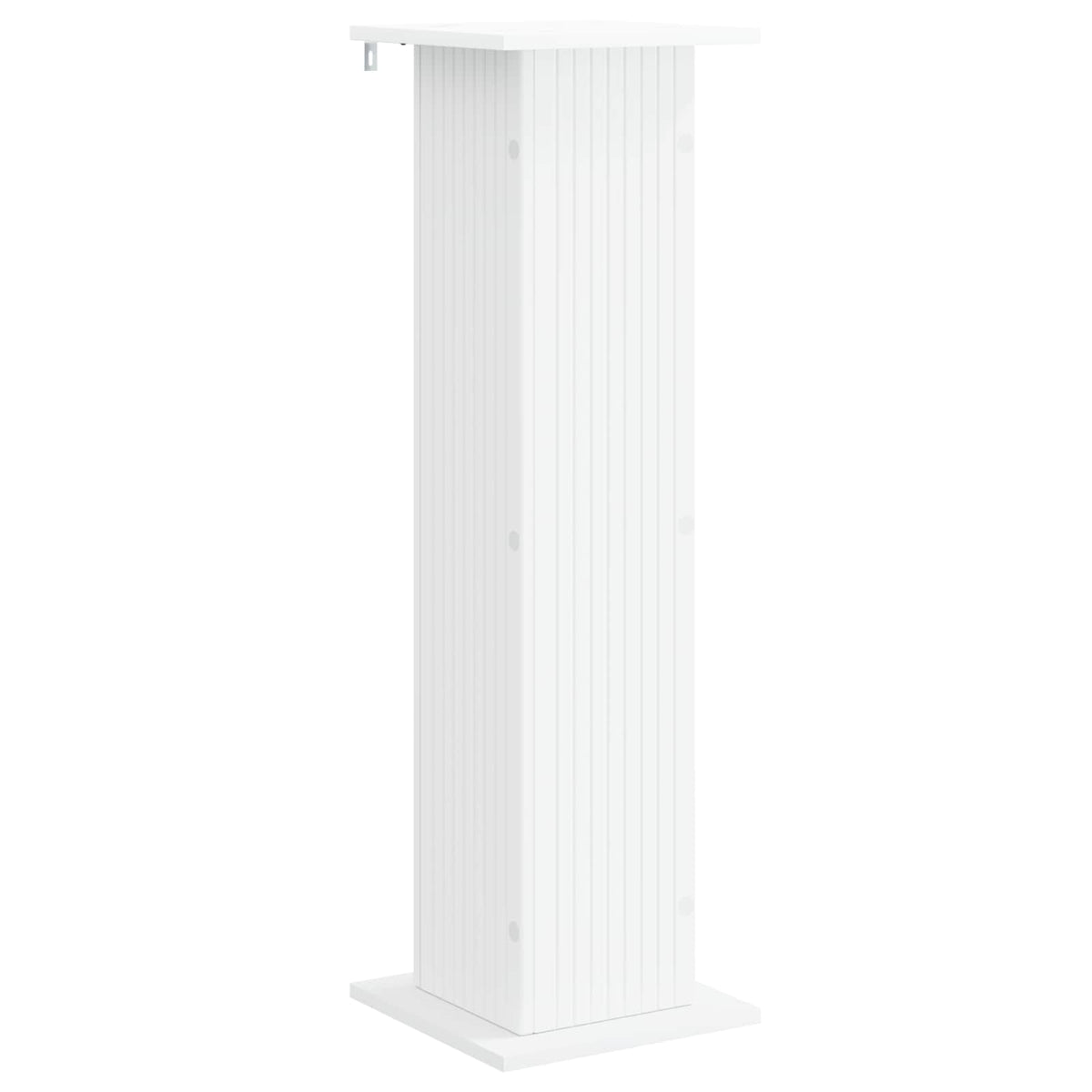 vidaXL Plant Stand 2 pcs White 30.5 x 30 x 100.5 cm Engineered Wood