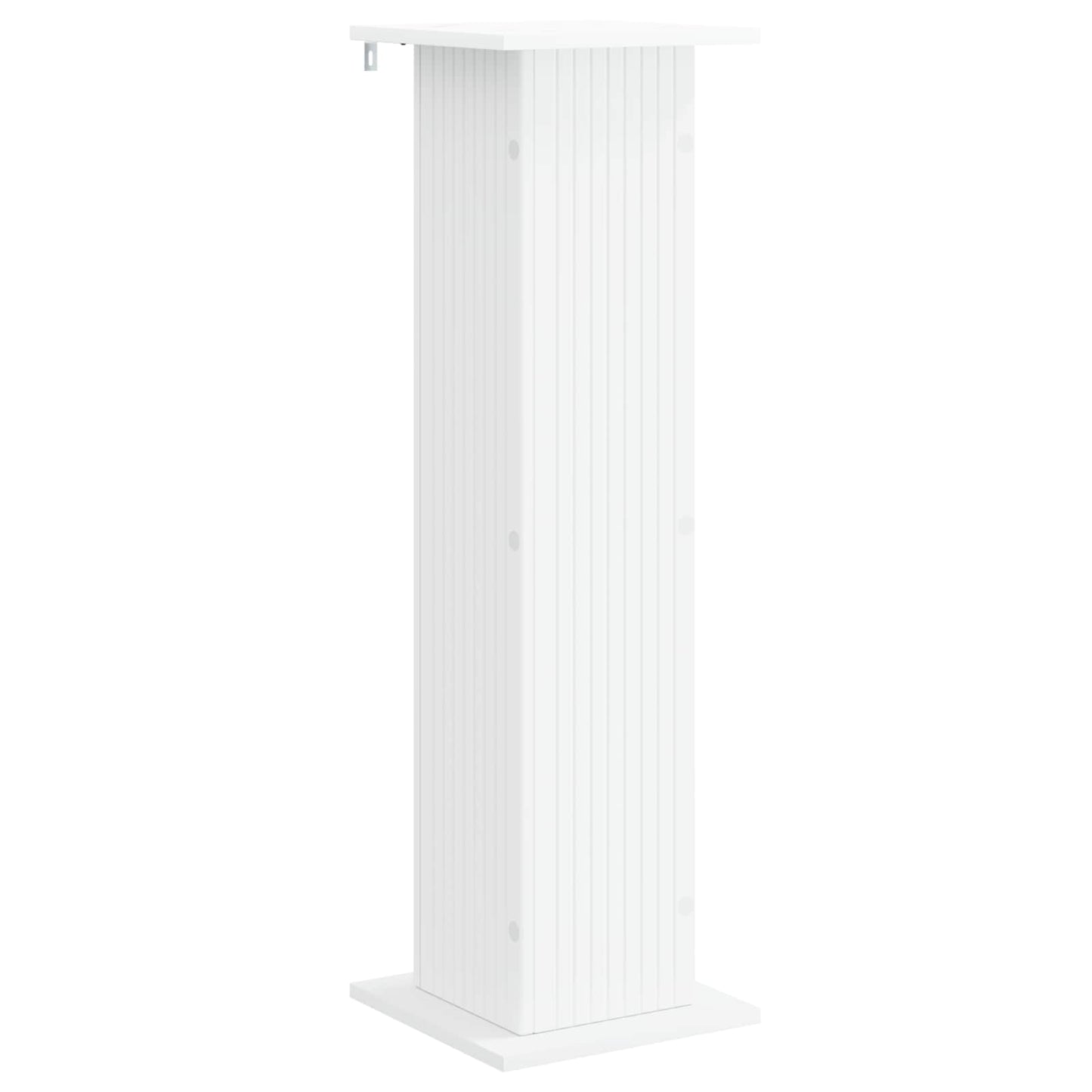 vidaXL Plant Stand 2 pcs White 30.5 x 30 x 100.5 cm Engineered Wood