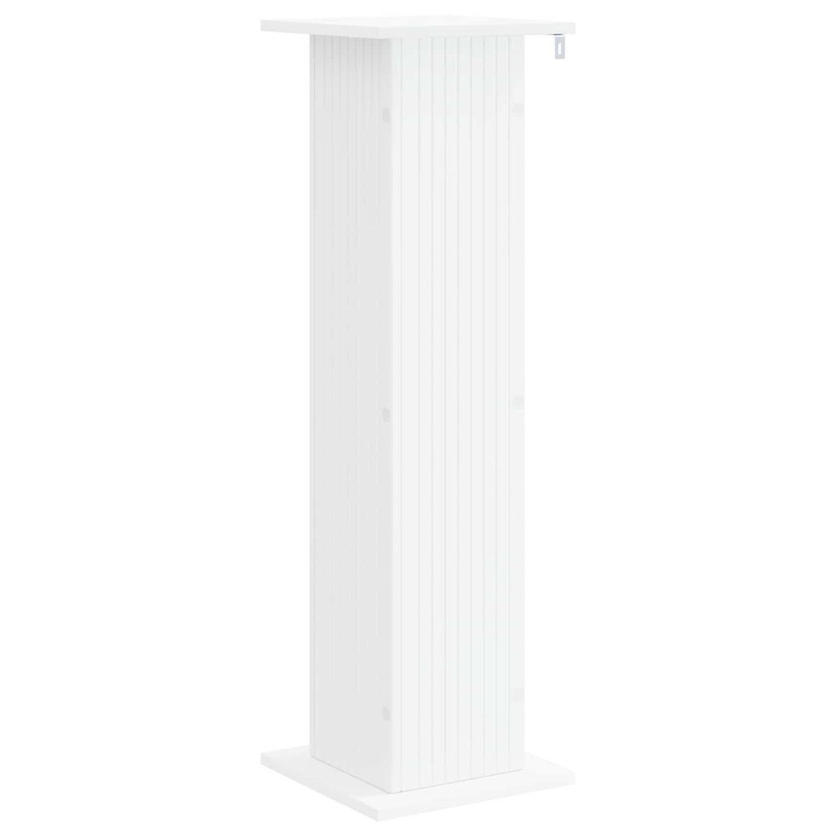 vidaXL Plant Stand 2 pcs White 30.5 x 30 x 100.5 cm Engineered Wood