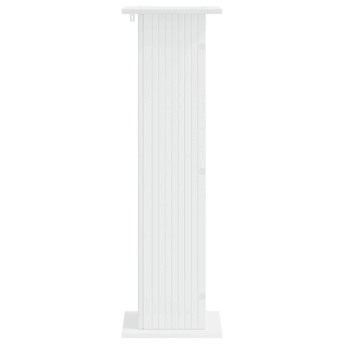 vidaXL Plant Stand 2 pcs White 30.5 x 30 x 100.5 cm Engineered Wood