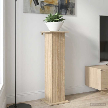 vidaXL Plant Stand Sonoma Oak 30.5 x 30 x 100.5 cm Engineered Wood