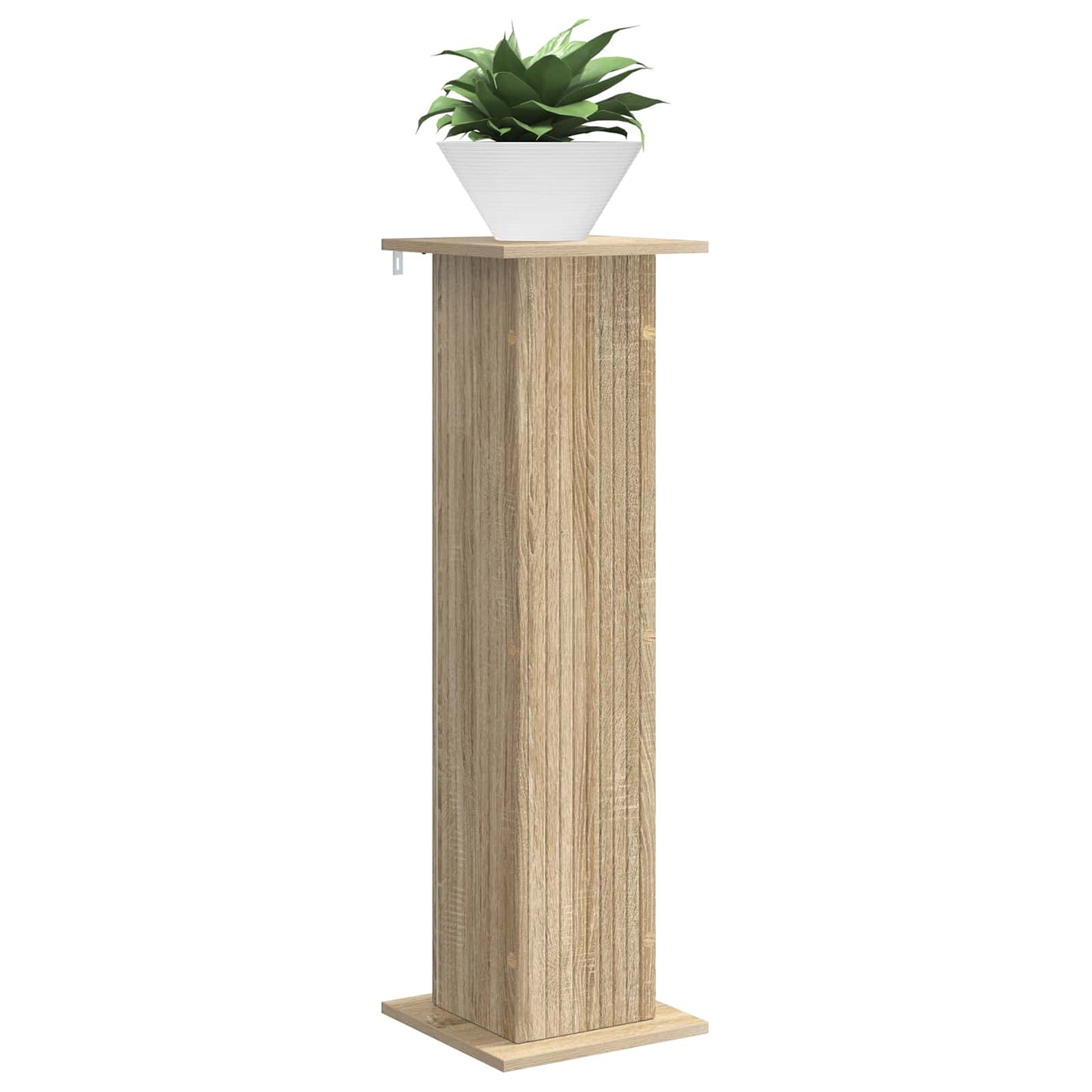 vidaXL Plant Stand 2 pcs Sonoma Oak 30.5 x 30 x 100.5 cm