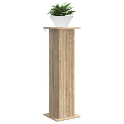 vidaXL Plant Stand 2 pcs Sonoma Oak 30.5 x 30 x 100.5 cm