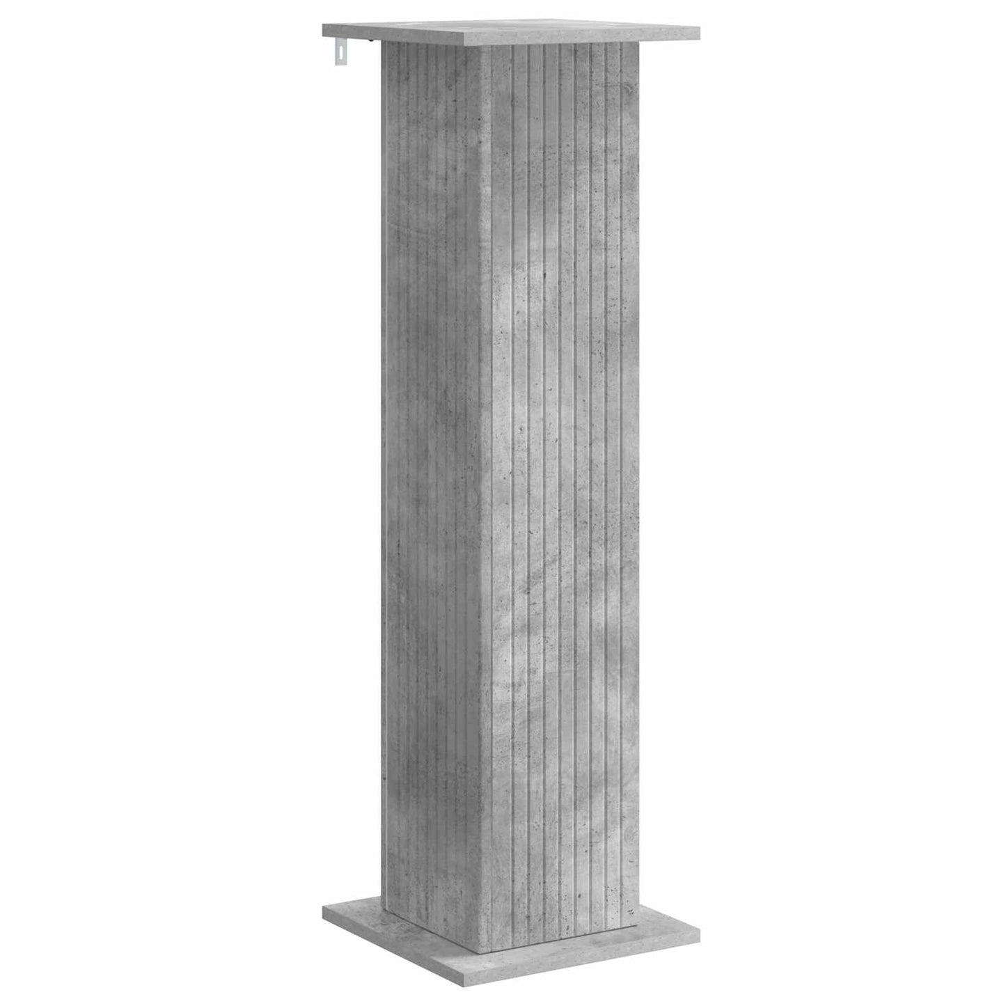 vidaXL Plant Stand Concrete Grey 30.5 x 30 x 100.5 cm Engineered Wood