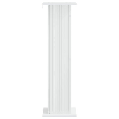 vidaXL Plant Stand High Gloss White 30.5 x 30 x 100.5 cm