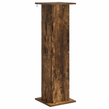 vidaXL Plant Stand 2 pcs Smoked Oak 30.5 x 30 x 100.5 cm