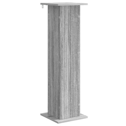 vidaXL Plant Stand 2 pcs Grey Sonoma 30.5 x 30 x 100.5 cm