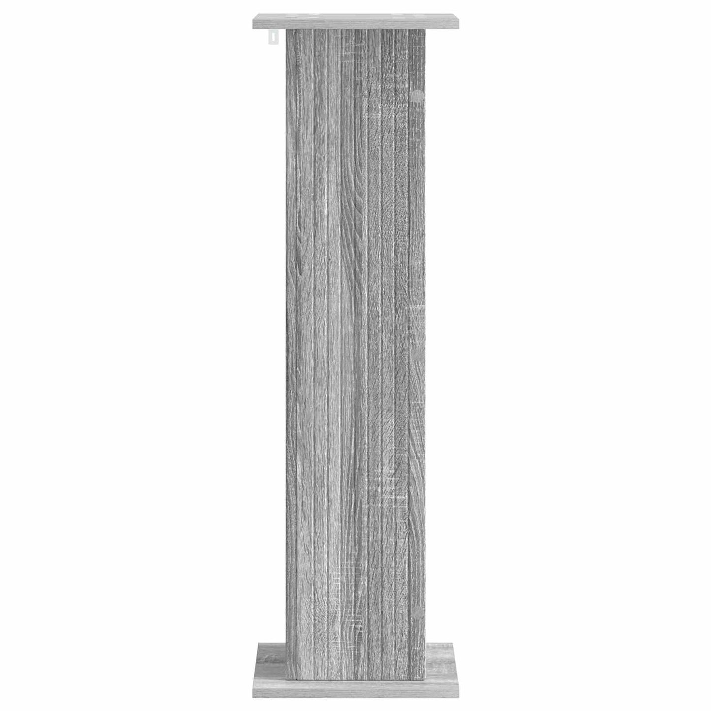 vidaXL Plant Stand 2 pcs Grey Sonoma 30.5 x 30 x 100.5 cm